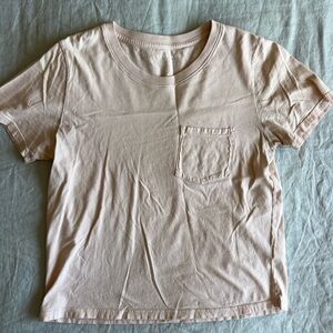 Everlane Blush Crew Neck 100% cotton Tee